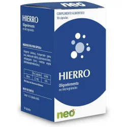 Neo Hierro Microgranulos, 50 cápsulas
