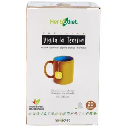 Novadiet Herbodiet Vigila Tensión, 20 filtros