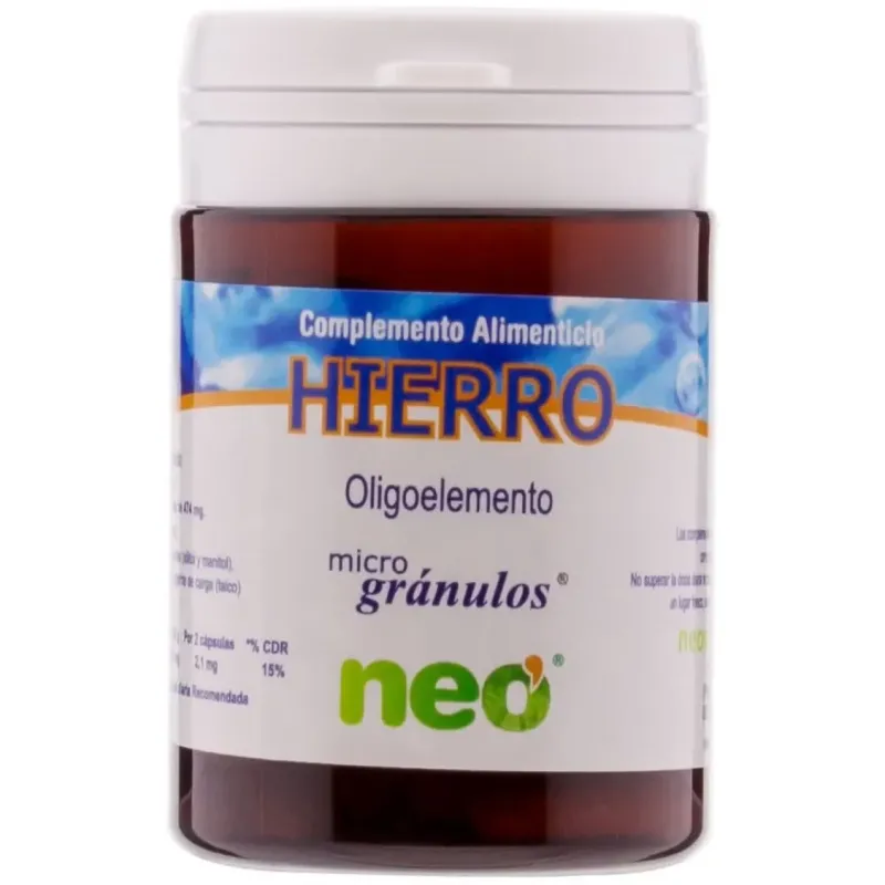 Neo Hierro Microgranulos 50 Cápsulas | Farmacia Barata