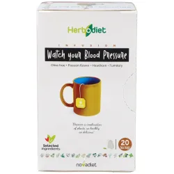 Novadiet Herbodiet Vigila Tensión 20 filtros | Farmacia Barata