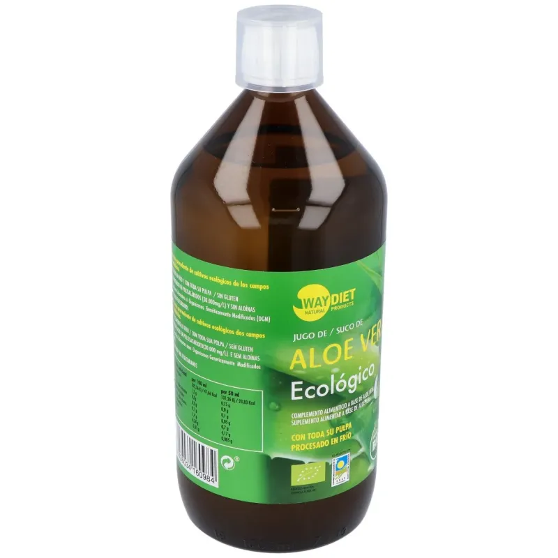 Jugo de Aloe Vera Ecológico Waydiet | Farmacia Barata