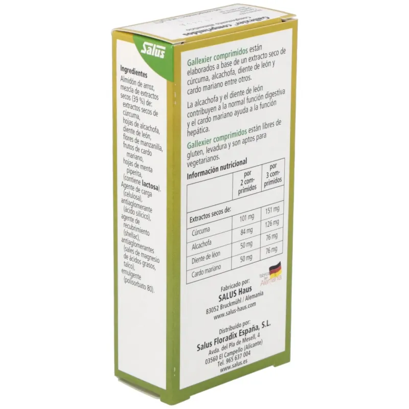 Salus Gallexier 84 Comprimidos | Farmacia Barata