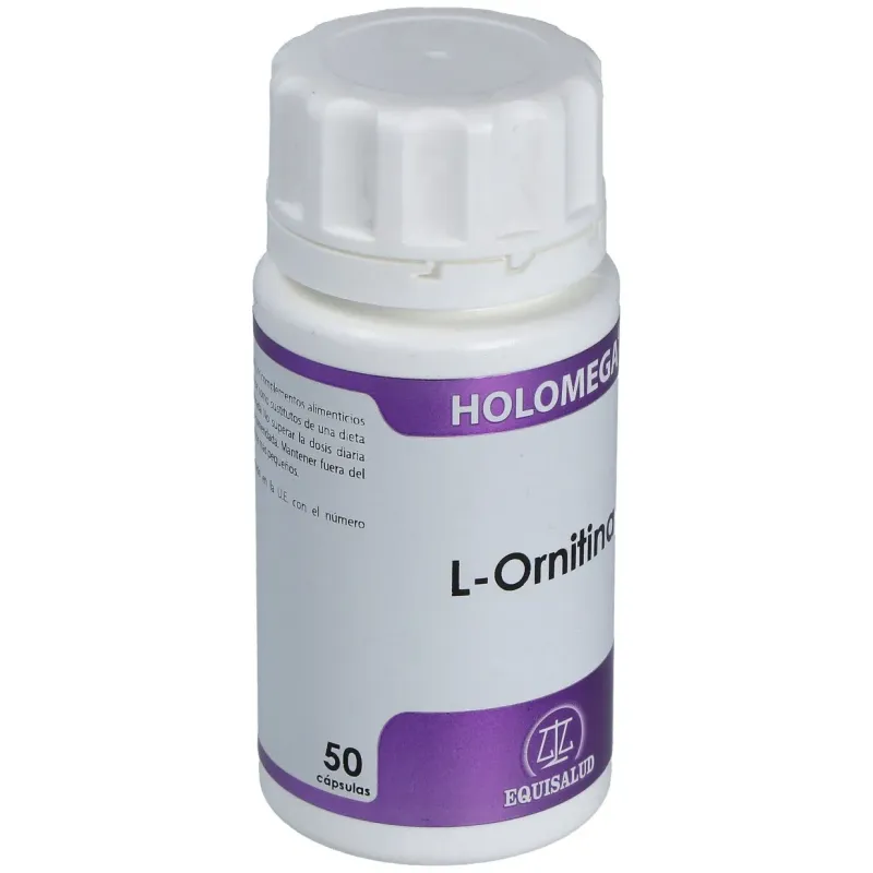 Equisalud Holomega L-ornitina 50 Cápsulas | Farmacia Barata Equisalud Holomega L-ornitina 50 Cápsulas | Farmacia Barata