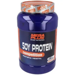 Mega Plus Soy Protein, Proteína Vegetal Sabor Chocolate, 1 kg.