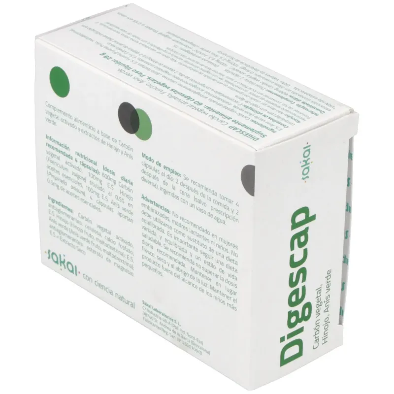 Sakai Digescap 60 Cápsulas | Farmacia Barata
