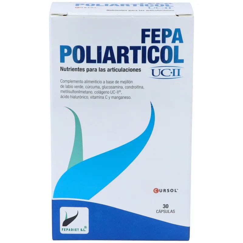 Fepa Poliarticol UC-II 30 cápsulas | Farmacia Barata Fepa Poliarticol UC-II 30 cápsulas | Farmacia Barata