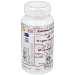 Airbiotic Magnesio Bisglicinato 150 mg 60 Cápsulas | Farmacia Barata Airbiotic Magnesio Bisglicinato 150 mg 60 Cápsulas | Farmacia Barata