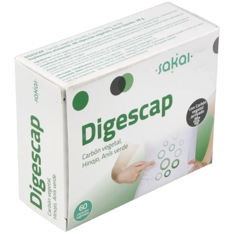 Sakai Digescap 60 Cápsulas | Farmacia Barata