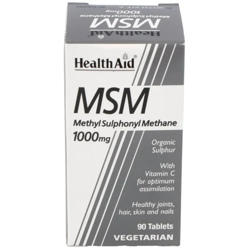 Health Aid MSM Metilsulfonilmetano | Farmacia Barata Health Aid MSM Metilsulfonilmetano | Farmacia Barata