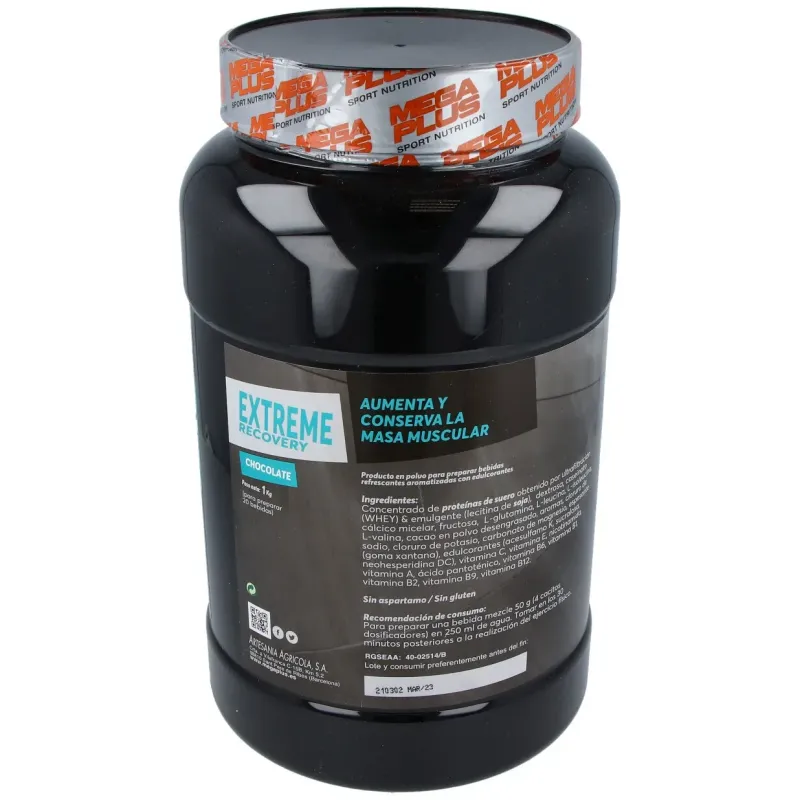 Mega Plus Extreme Recovery Endurance Chocolate 1 kg | Farmacia Barata Mega Plus Extreme Recovery Endurance Chocolate 1 kg | Farmacia Barata