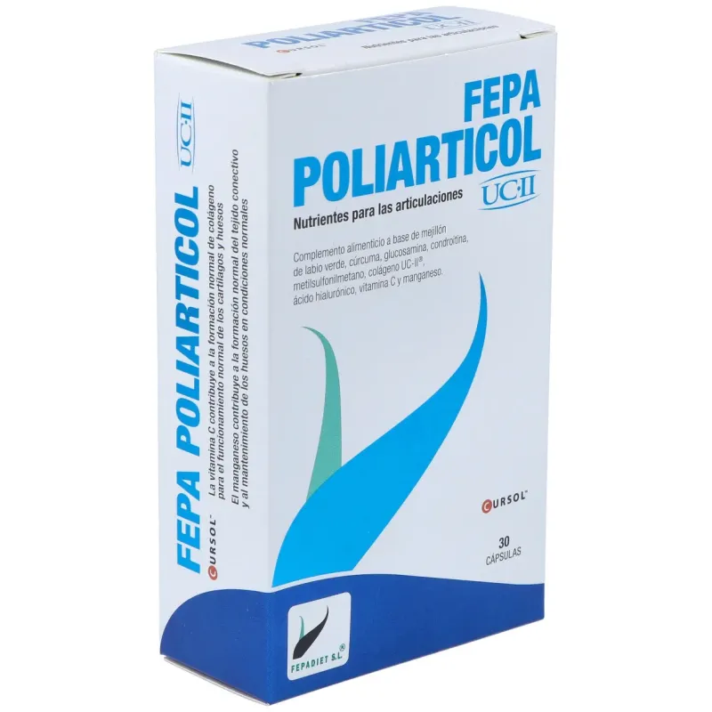 Fepa Poliarticol UC-II 30 cápsulas | Farmacia Barata Fepa Poliarticol UC-II 30 cápsulas | Farmacia Barata