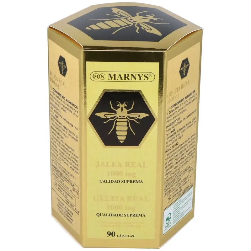 Marnys Jalea Real y Lecitina 90 cápsulas | Farmacia Barata Marnys Jalea Real y Lecitina 90 cápsulas | Farmacia Barata