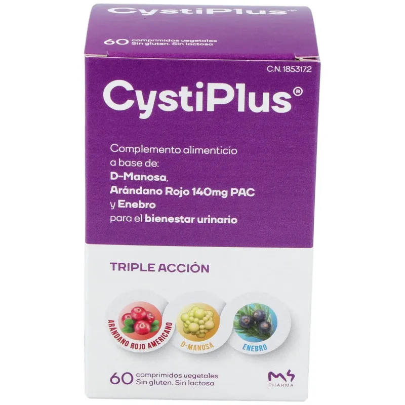 Cystiplus 60 Comprimidos | Farmacia Barata