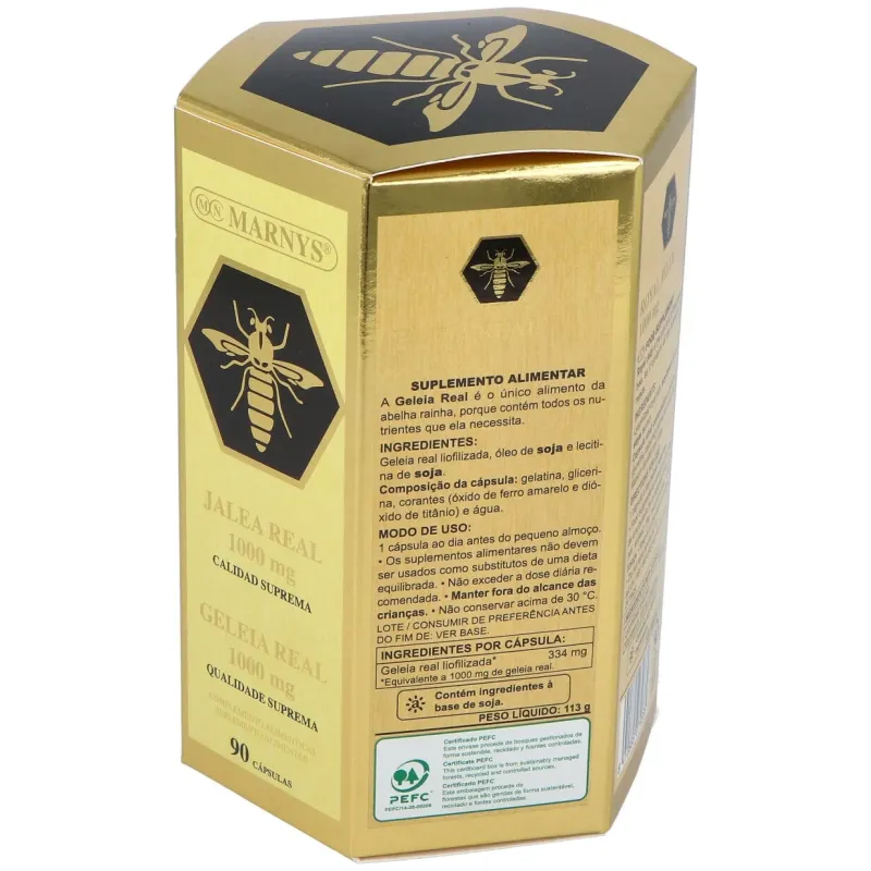 Marnys Jalea Real y Lecitina 90 cápsulas | Farmacia Barata Marnys Jalea Real y Lecitina 90 cápsulas | Farmacia Barata