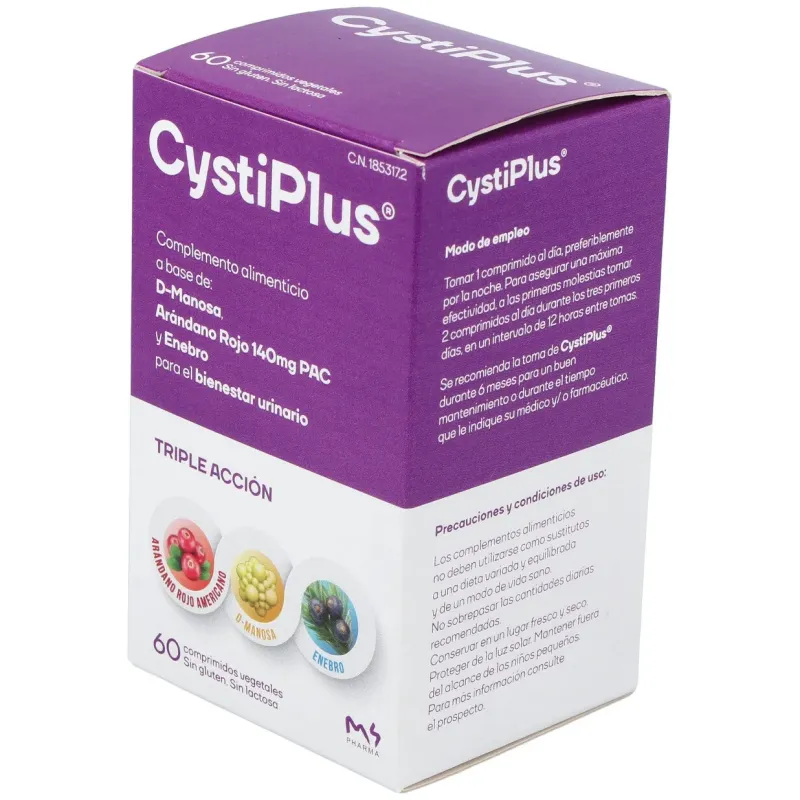Cystiplus 60 Comprimidos | Farmacia Barata