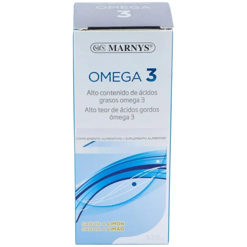 Marnys Omega 3 Marino Sabor Limón 125 ml | Farmacia Barata