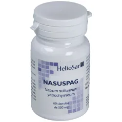 Heliosar Nasuspag, 60 Cápsulas de Natrum Sulfuricum