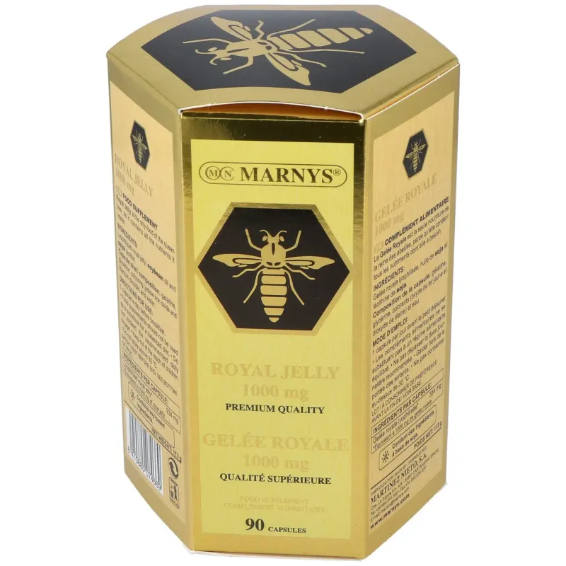 Marnys Jalea Real y Lecitina 90 cápsulas | Farmacia Barata Marnys Jalea Real y Lecitina 90 cápsulas | Farmacia Barata