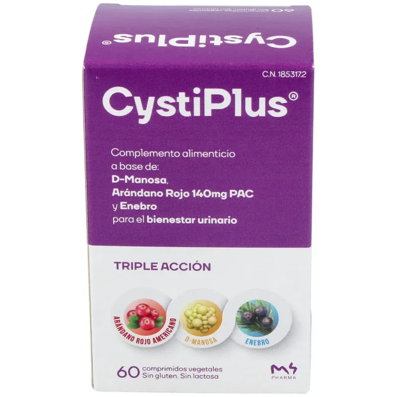 Cystiplus 60 Comprimidos | Farmacia Barata