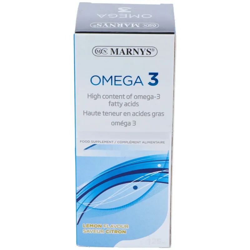 Marnys Omega 3 Marino Sabor Limón 125 ml | Farmacia Barata