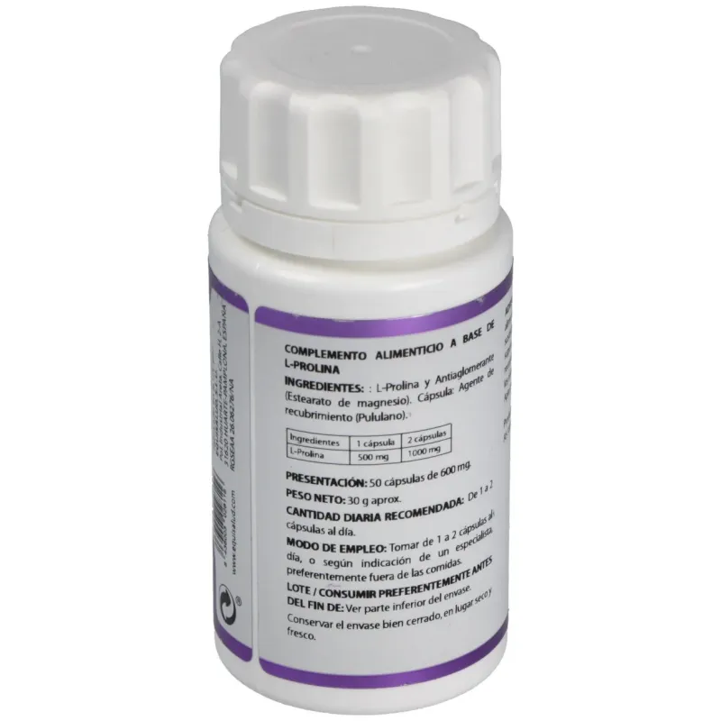 Equisalud Holomega L-Prolina 50 Cápsulas | Farmacia Barata Equisalud Holomega L-Prolina 50 Cápsulas | Farmacia Barata