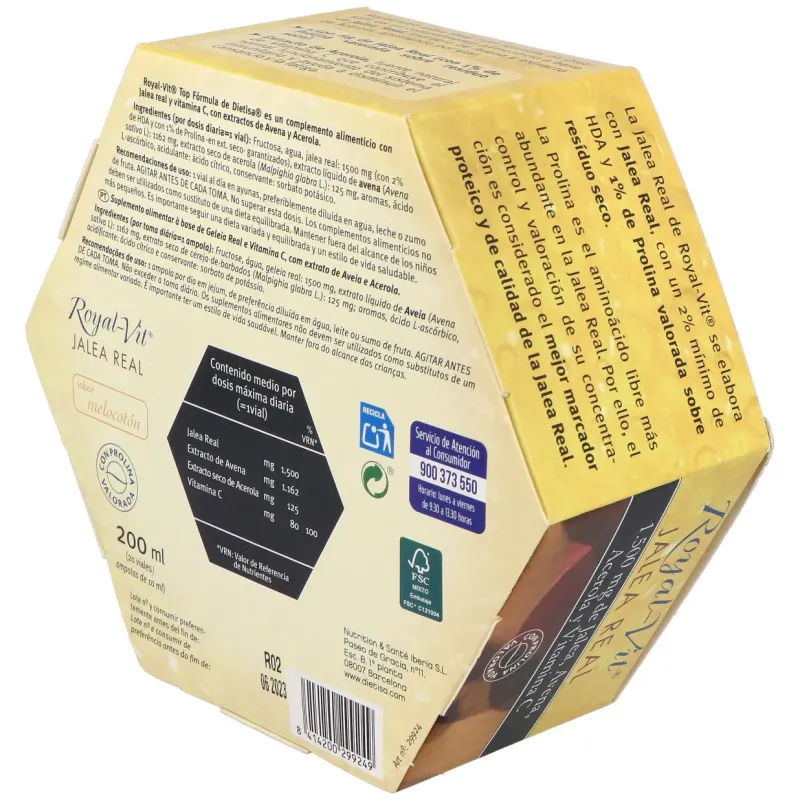 Royal Vit Top-formula 20 Ampollas | Farmacia Barata