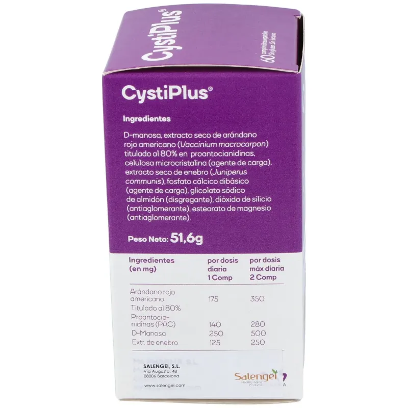 Cystiplus 60 Comprimidos | Farmacia Barata