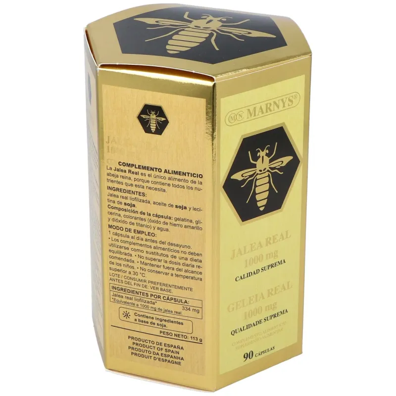 Marnys Jalea Real y Lecitina 90 cápsulas | Farmacia Barata Marnys Jalea Real y Lecitina 90 cápsulas | Farmacia Barata