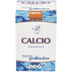 Neo Calcio Microgranulos, 50 cápsulas