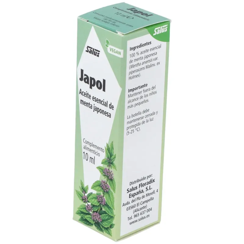 Salus Aceite Esencial De Menta Japonesa 10 ml | Farmacia Barata Salus Aceite Esencial De Menta Japonesa 10 ml | Farmacia Barata
