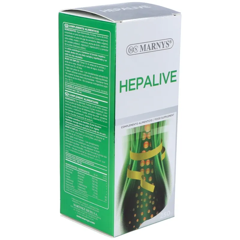 Hepalive de Marnys 250 ml | Farmacia Barata