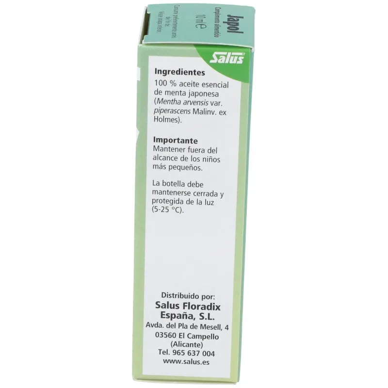 Salus Aceite Esencial De Menta Japonesa 10 ml | Farmacia Barata Salus Aceite Esencial De Menta Japonesa 10 ml | Farmacia Barata