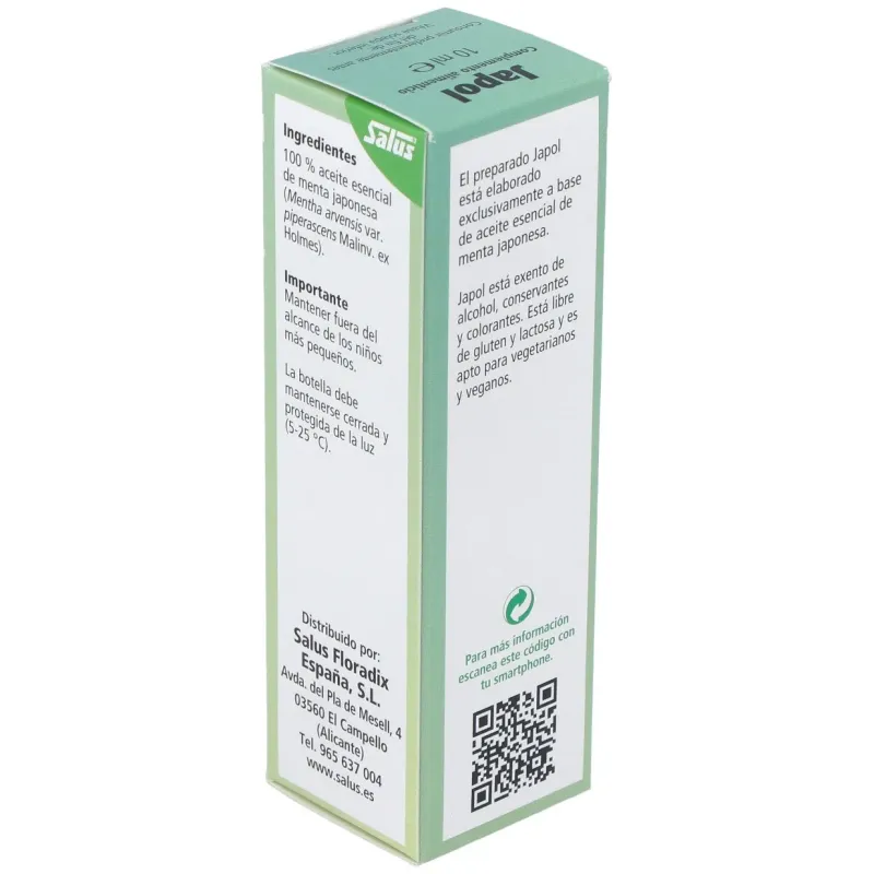 Salus Aceite Esencial De Menta Japonesa 10 ml | Farmacia Barata Salus Aceite Esencial De Menta Japonesa 10 ml | Farmacia Barata