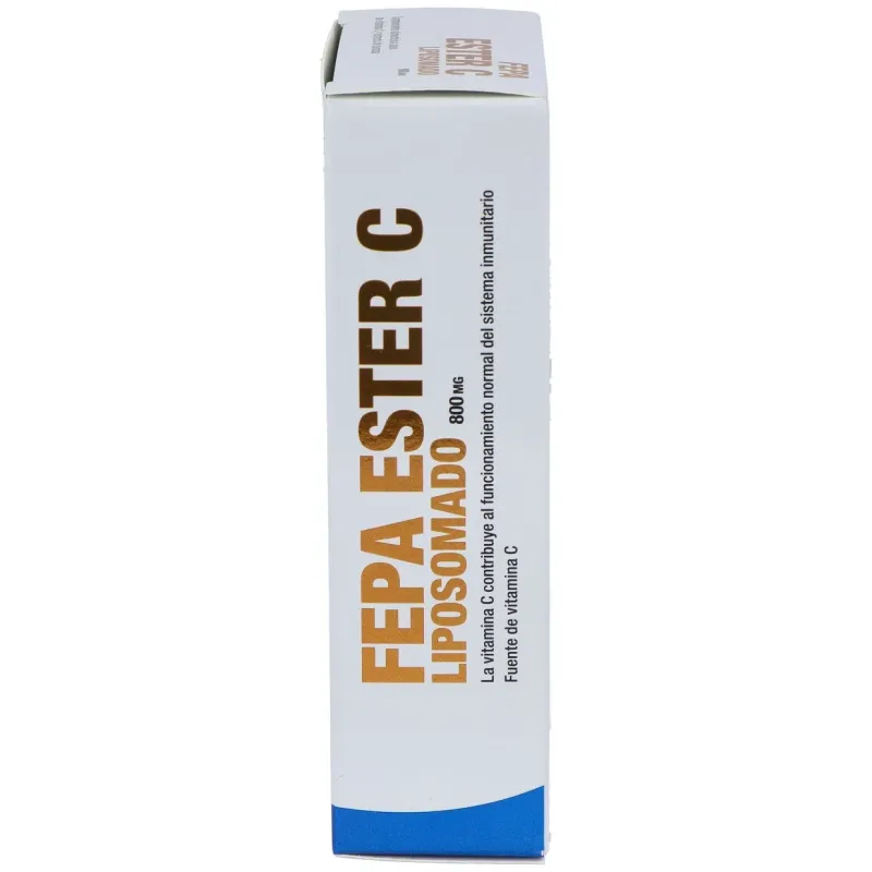 Fepa Ester C Liposomado 800 mg 60 Cápsulas | Farmacia Barata Fepa Ester C Liposomado 800 mg 60 Cápsulas | Farmacia Barata