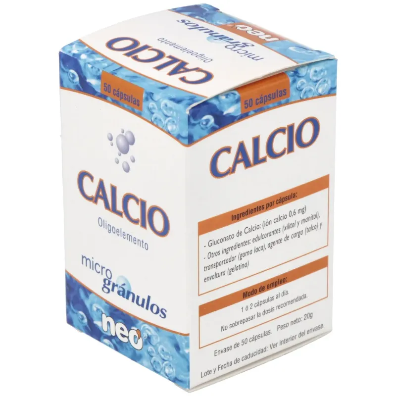 Neo Calcio Microgranulos | Farmacia Barata