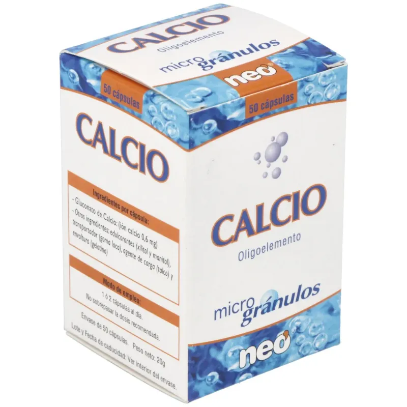 Neo Calcio Microgranulos | Farmacia Barata