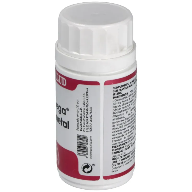 Equisalud Holomega Detoximetal 50 cápsulas | Farmacia Barata Equisalud Holomega Detoximetal 50 cápsulas | Farmacia Barata
