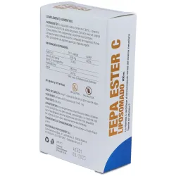 Fepa Ester C Liposomado 800 mg 60 Cápsulas | Farmacia Barata Fepa Ester C Liposomado 800 mg 60 Cápsulas | Farmacia Barata