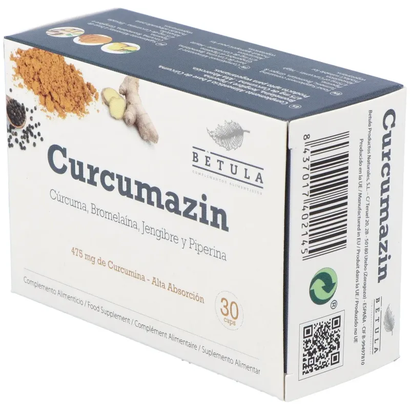 Betula Curcumin 30 Cápsulas | Farmacia Barata Betula Curcumin 30 Cápsulas | Farmacia Barata