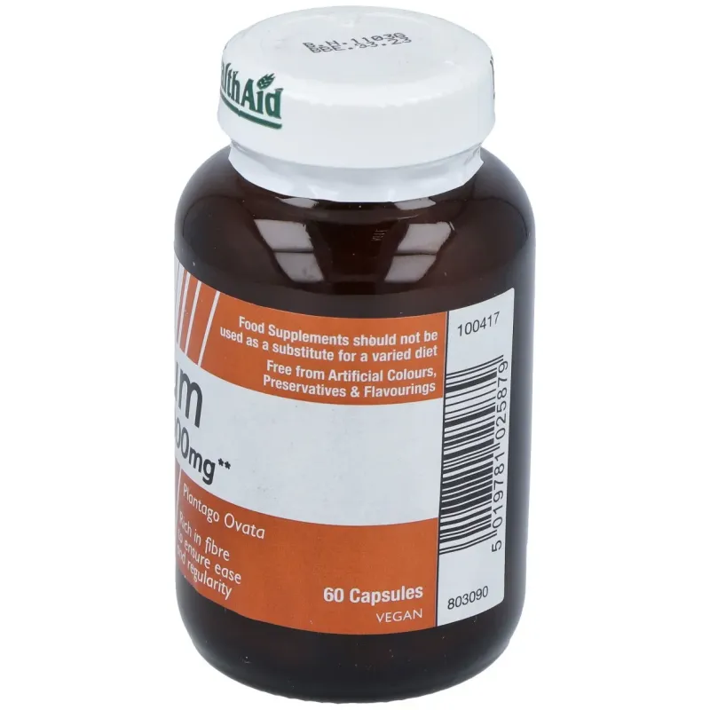 Health Aid Psyllium 60 Cápsulas | Farmacia Barata Health Aid Psyllium 60 Cápsulas | Farmacia Barata