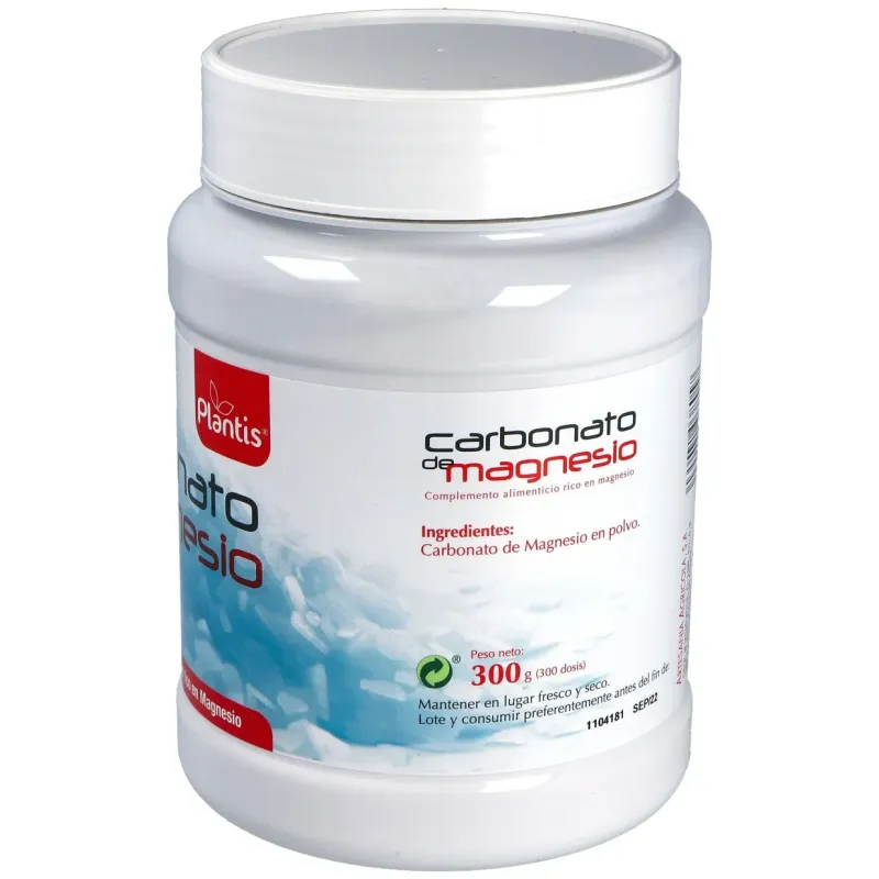 Carbonato de Magnesio 300 g Plantis | Farmacia Barata