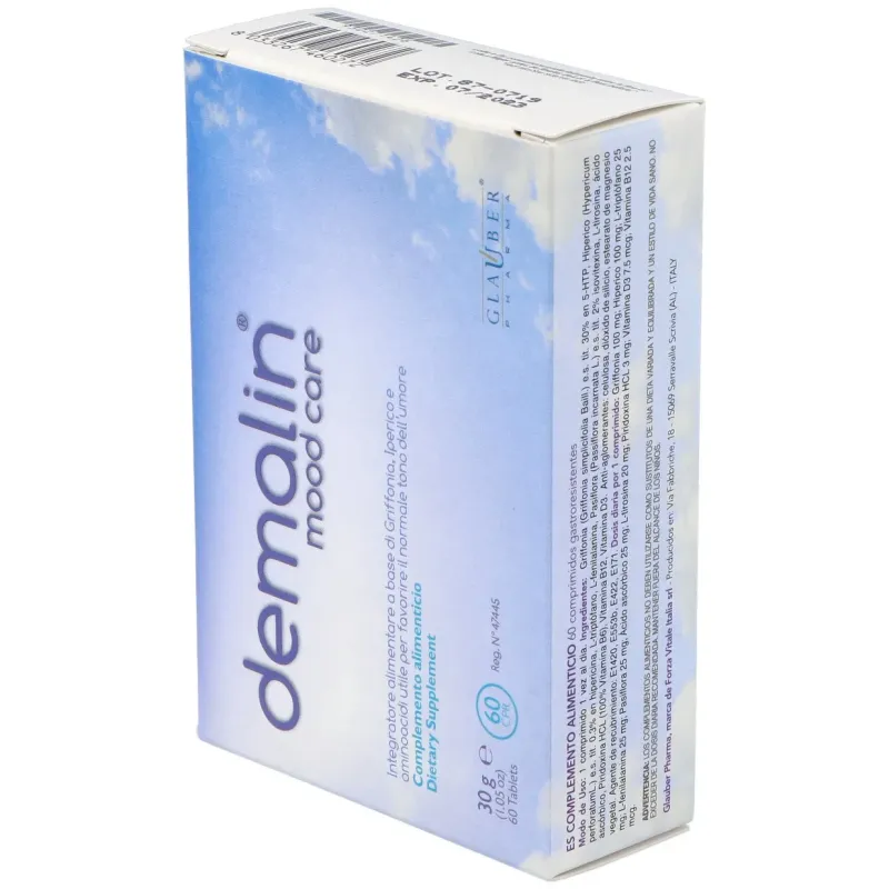 Glauber Pharma Demalin 60 Comprimidos | Farmacia Barata Glauber Pharma Demalin 60 Comprimidos | Farmacia Barata