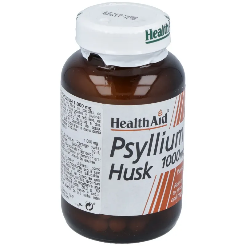 Health Aid Psyllium 60 Cápsulas | Farmacia Barata Health Aid Psyllium 60 Cápsulas | Farmacia Barata