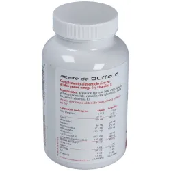 Aceite de Borraja 120 Cápsulas Plantis | Farmacia Barata Aceite de Borraja 120 Cápsulas Plantis | Farmacia Barata