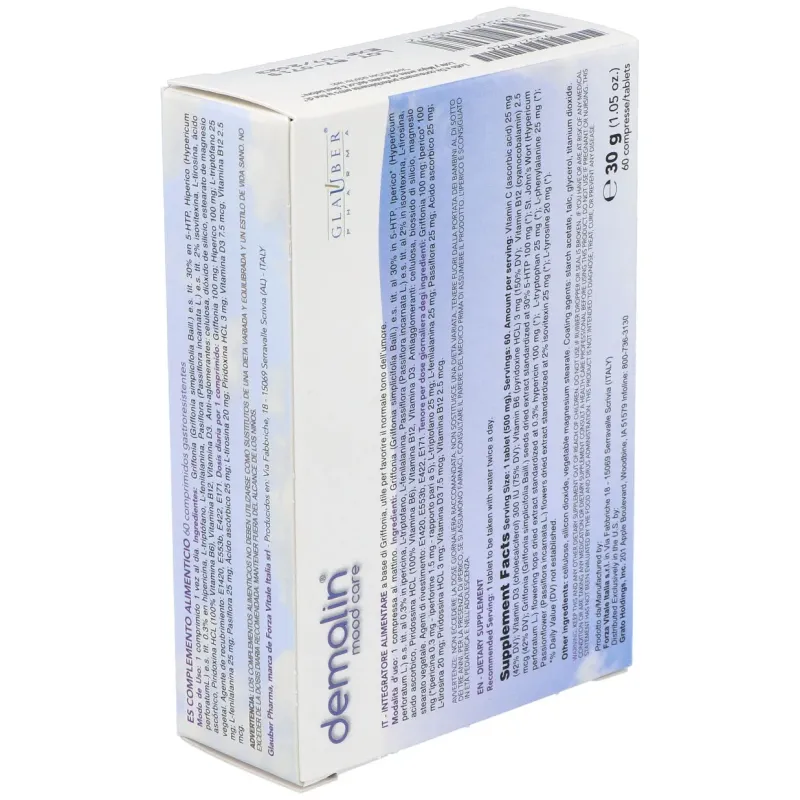 Glauber Pharma Demalin 60 Comprimidos | Farmacia Barata Glauber Pharma Demalin 60 Comprimidos | Farmacia Barata