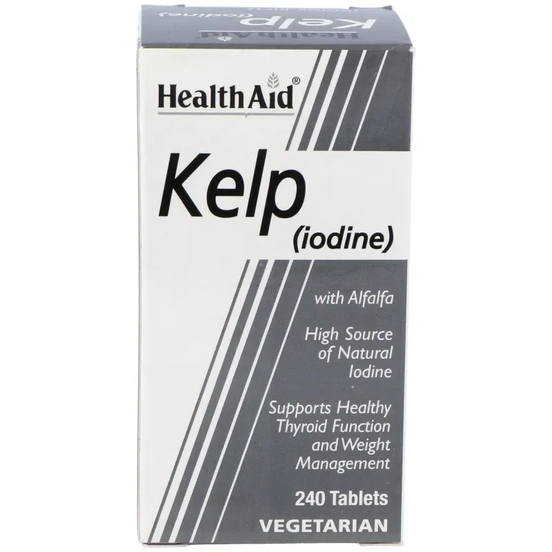 Health Aid Kelp Noruego (Iodine) | Farmacia Barata