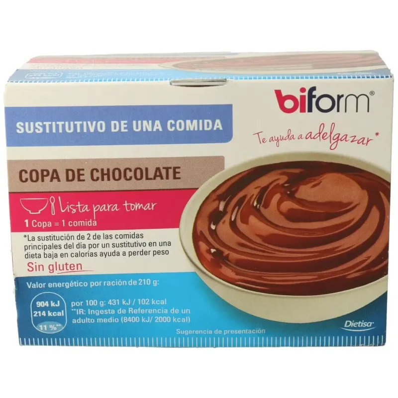 Dietisa Biform Copa Chocolate 210 g | Farmacia Barata