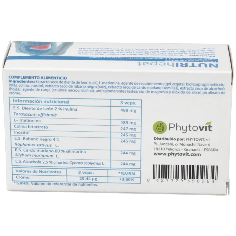 Nutri Hepat 60 comprimidos | Farmacia Barata