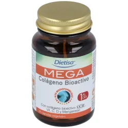 Dietisa Mega Colágeno Bioactivo UC-II, 30 Cápsulas.