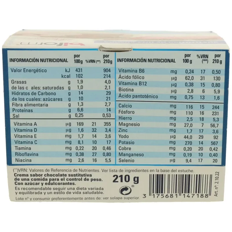 Dietisa Biform Copa Chocolate 210 g | Farmacia Barata